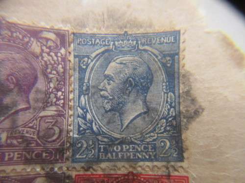 GREAT BRITAIN LOT OF KING GEORGE STAMPS