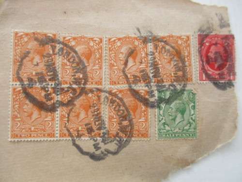 GREAT BRITAIN - LOT OF KING GEORGE USED STAMPS