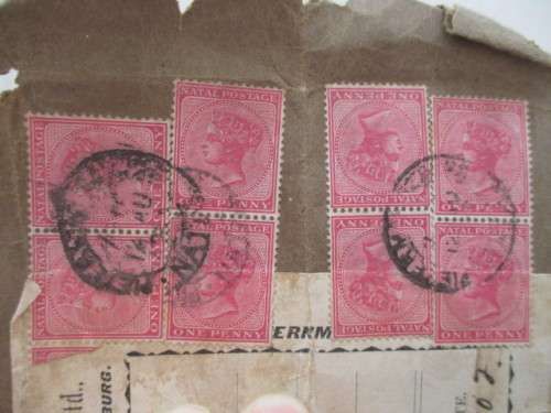 NATAL QUEEN VICTORIA USED MOUNTED STAMPS