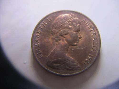 AUSTRALIA 2c COIN 1981