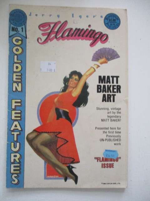 BLACKTHORNE   COMICS   NO. 1 - FLAMINGO  / GOLDEN FEATURES  1986