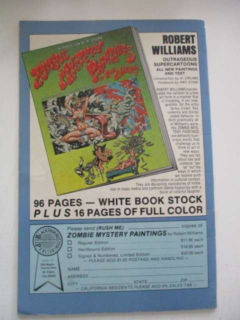 BLACKTHORNE   COMICS   NO. 1 - FLAMINGO  / GOLDEN FEATURES  1986