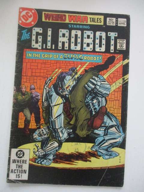DC COMICS - THE G.I ROBOT -  VOL. 13 NO. 122  - 1983
