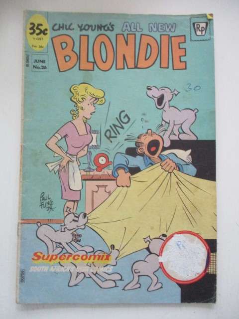 SUPERCOMIX - ALL NEW BLONDIE  - 1983 - A SOUTH AFRICAN COMIC