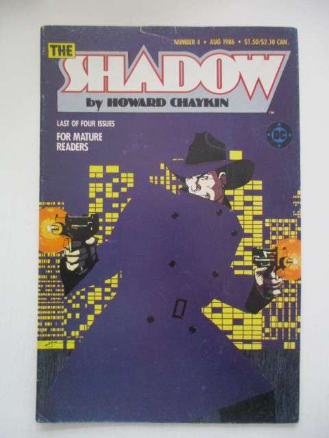 DC COMICS - THE SHADOW  NO. 4 - 1986