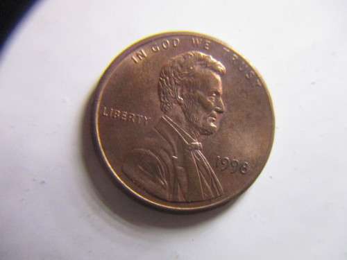 AMERICA USA 1c COIN 1998 ABE LINCOLN