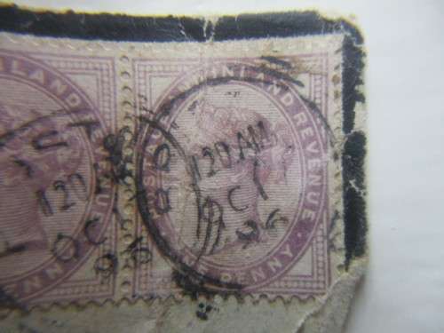 GREAT BRITAIN - QUEEN VICTORIA  LILAC ONE PENNY STAMPS