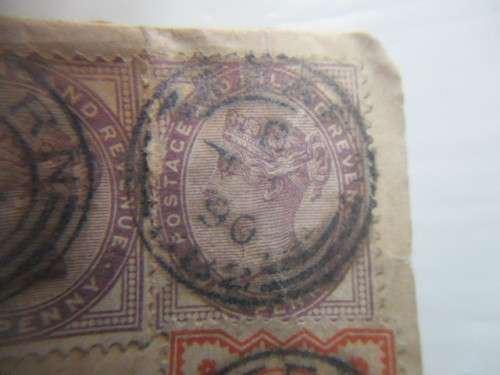 GREAT BRITAIN - 3 USED QUEEN VICTORIA STAMPS