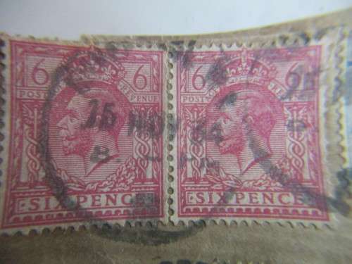 GREAT BRITAIN LOT OF KING GEORGE USED STAMPS