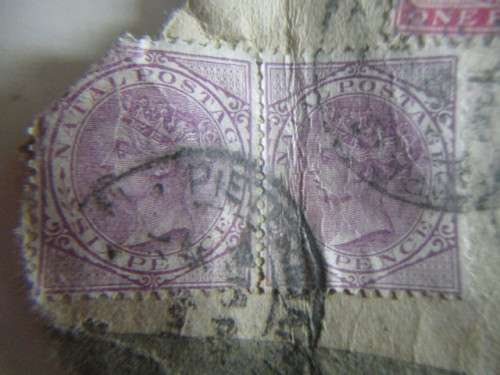 NATAL QUEEN VICTORIA LOT OF QUEEN VICTORIA STAMPS