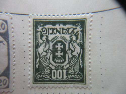 POLAND / DANZIG 2 UNUSED MOUNTED STAMPS