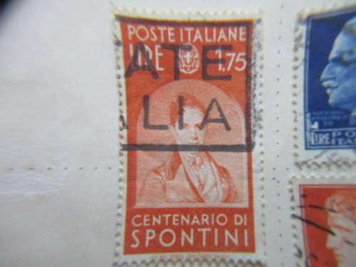 ITALY 3 MOUNTED USED STAMPS