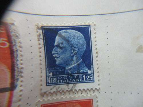 ITALY 3 MOUNTED USED STAMPS