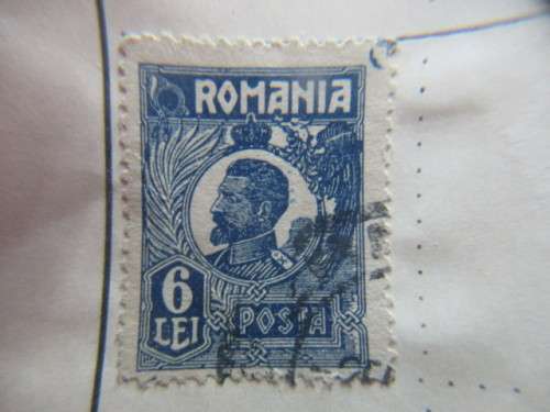 ROUMANIA LOT OF 4  USED MOUNTED STAMPS