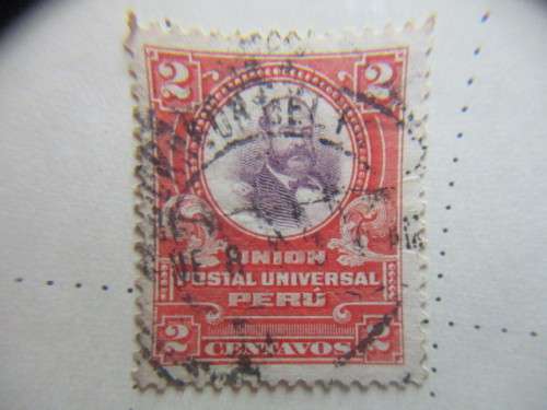 PERU  USED STAMP POSTAL UNIVERSAL