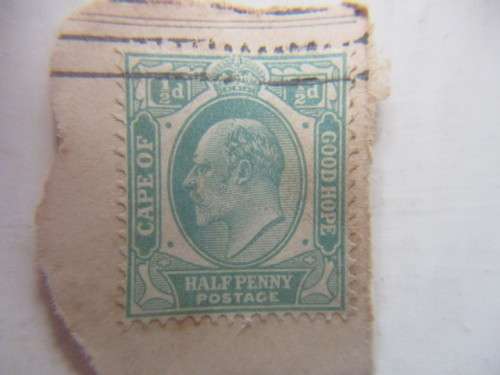 CAPE OFGOOD HOPE / SOUTH AFRICA - KING EDWARD USED STAMP