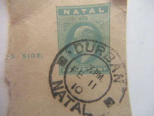 NATAL SOUTH AFRICA  KIND EDWARD USED STAMP