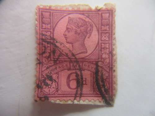 GREAT BRITAIN QUEEN  VICTORIA USED STAMP