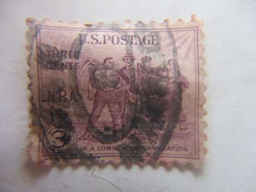AMERICA USED STAMP