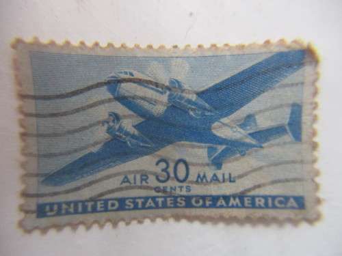 AMERICA - USED AIR MAIL STAMP