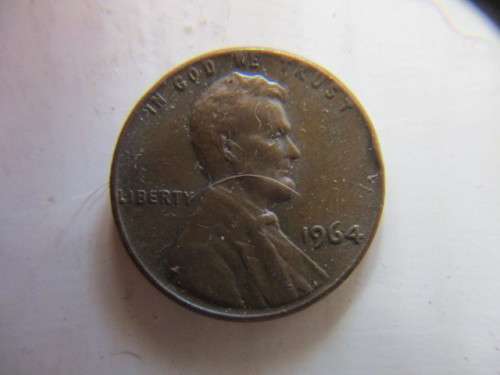 AMERICA 1c 1964 ABE COIN