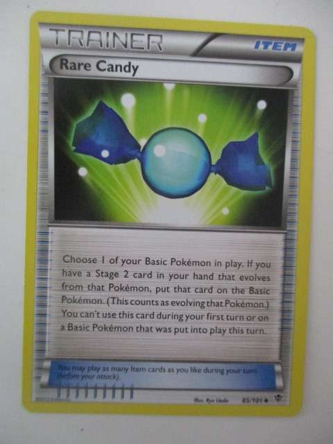 POKEMON TRADING CARD - RAW CANDY  - TRAINER CARD