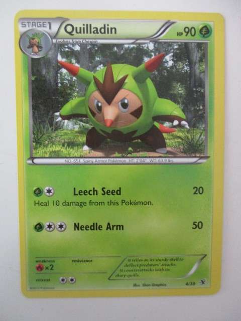 POKEMON TRADING CARD - QUILLADIN