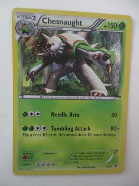 POKEMON TRADING CARD - CHESNAUGHT