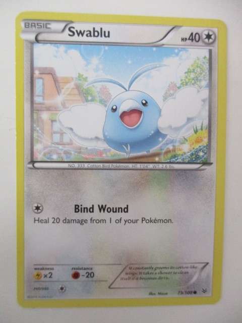 POKEMON TRADING CARD - SWABLU