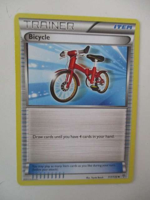 POKEMON TRADING CARD - TRAINER - BICYCLE