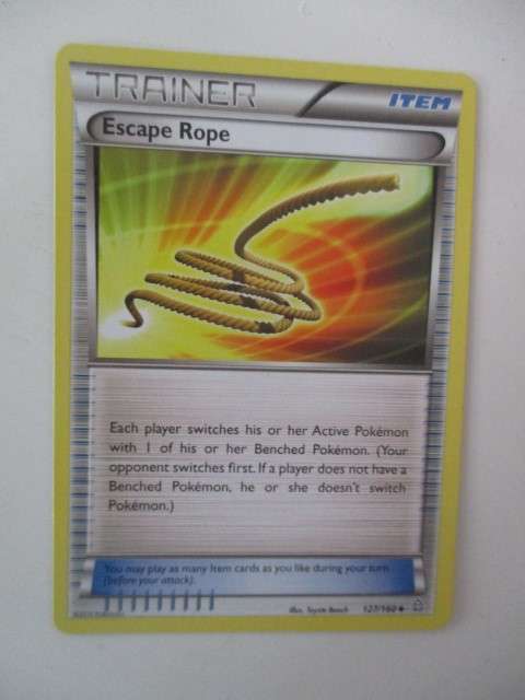 POKEMON TRAINER CARD - ESCAPE ROPE