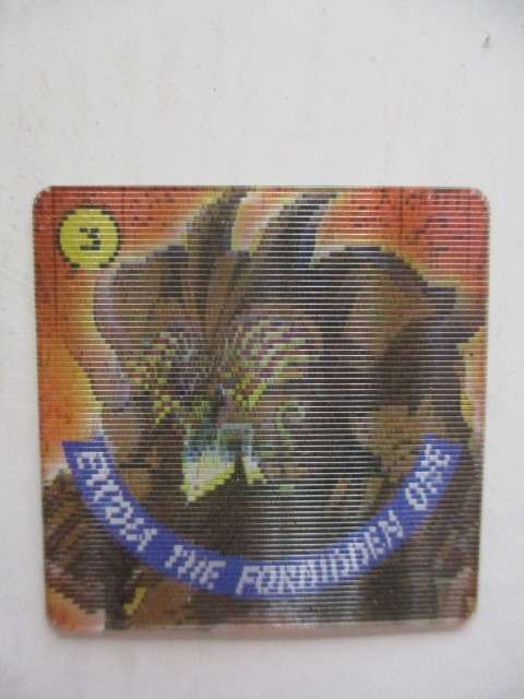 YU-GI-OH TRADING CARD TV CUBE TAZO  NO. 3