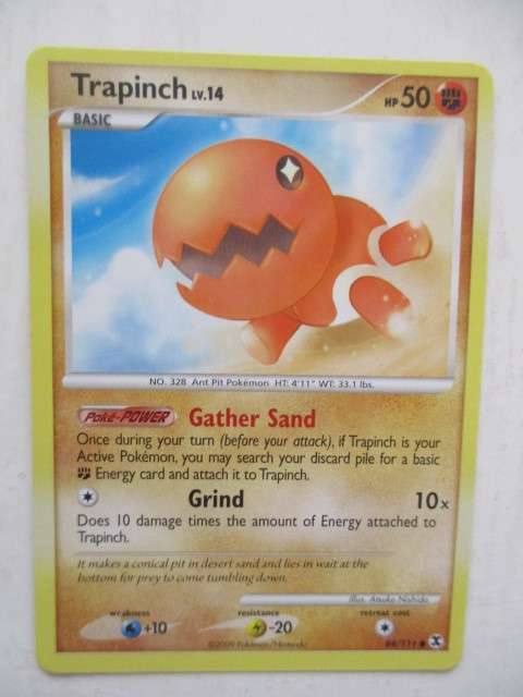 POKEMON TRADING CARD - RISING RIVALS - TRAPINCH