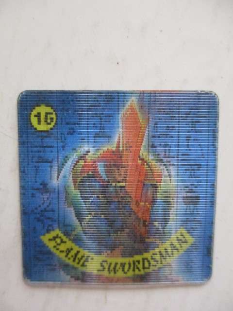 YU-GI-OH TRADING CARD TV CARD CUBE TAZO NO. 15