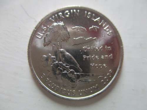 AMERICA 1/4 DOLLAR  - 2009  U.S VIRGIN  ISLAND ISLANDS