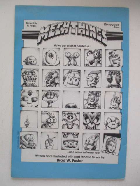 RENEGADE COMICS - MISS TREE - COMING OF RAGE NO. 41 -  1987