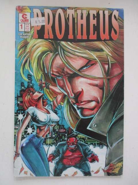 CALIBER COMICS - PROTHEUS -  VOL.1 NO. 1 OF 2 1996