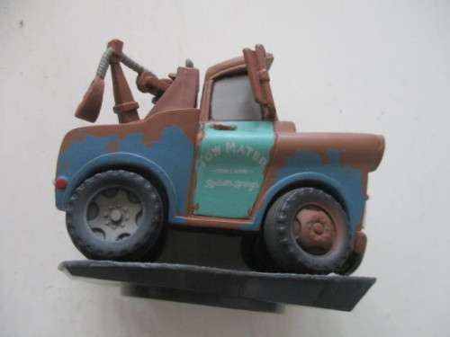DISNEY PIXAR - `CARS` - MATER  CAR FIGURE AND PACK OF CARS TRUMPS CARDS