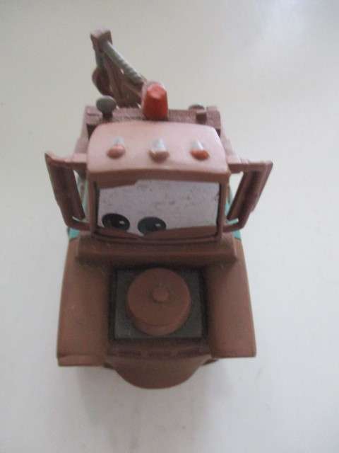 DISNEY PIXAR - `CARS` - MATER  CAR FIGURE AND PACK OF CARS TRUMPS CARDS