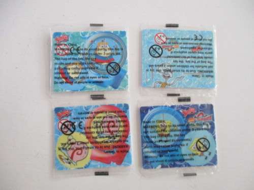 TAZOS LOT OF 4 SIMBA SPONGE BOB  TAZOS