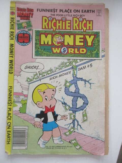 HARVEY WORLD COMICS -  NO. 4 - 1973 - RICHIE RICH