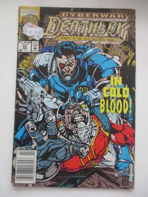 MARVEL COMICS - DEATHLOK -  VOL. 1 NO. 20 -  1993