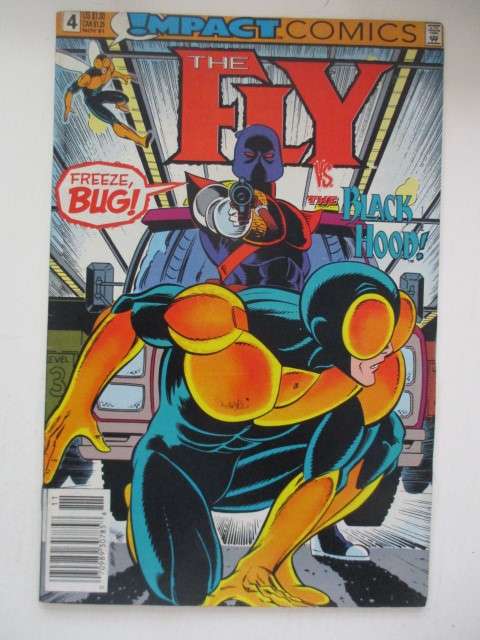 IMPACT COMICS -  THE FLY -  NO. 4  - 1991