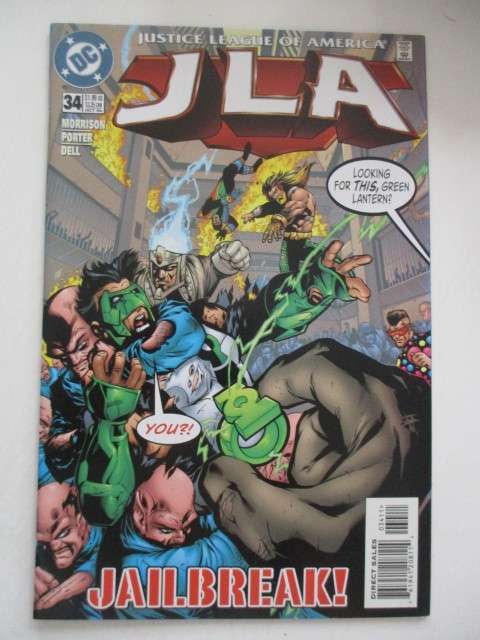 DC COMICS - JUSTICE LEAGUE OF AMERICA - NO. 34 -  1999