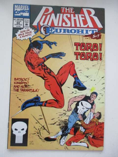 MARVEL COMICS - THE PUNISHER  - VOL. 11 NO. 68  - 1992