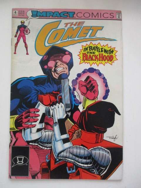 IMPACT COMICS - THE COMET - NO. 4  - 1991