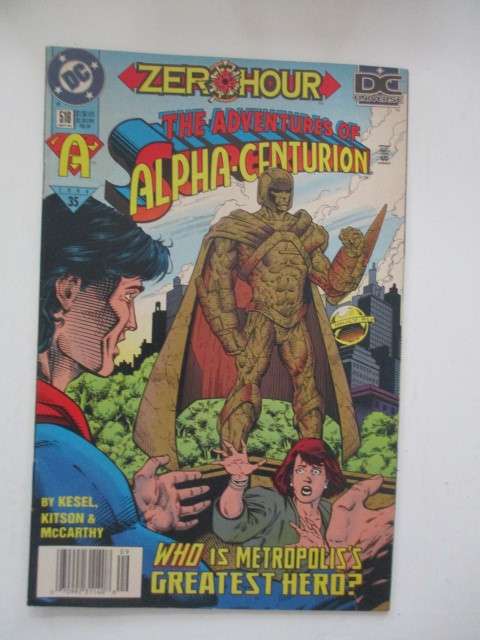 DC COMICS - SUPERMAN - THE ADVENTURES OF ALPHA- CENTURION NO. 35 1994