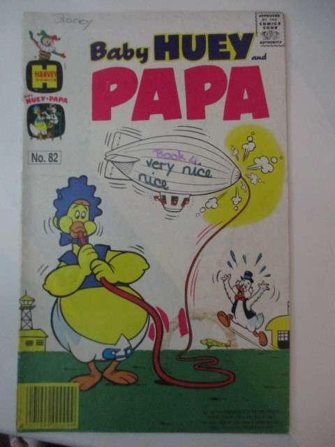 HARVEY COMICS - BABY HUEY AND PAPA -  NO. 82  - 1994