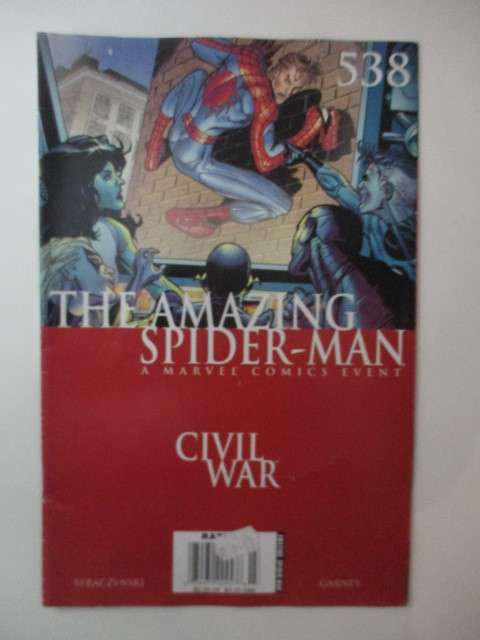 MARVEL COMICS - SPIDER-MAN CIVIL WAR - NO. 538  - 2007