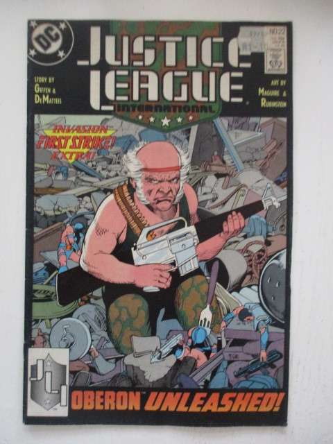 DC COMICS - JUSTICE LEAGUE -  NO. 22 - 1988